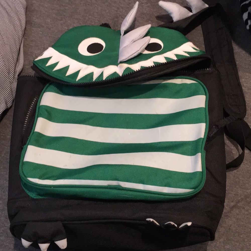 Kids monster backpack